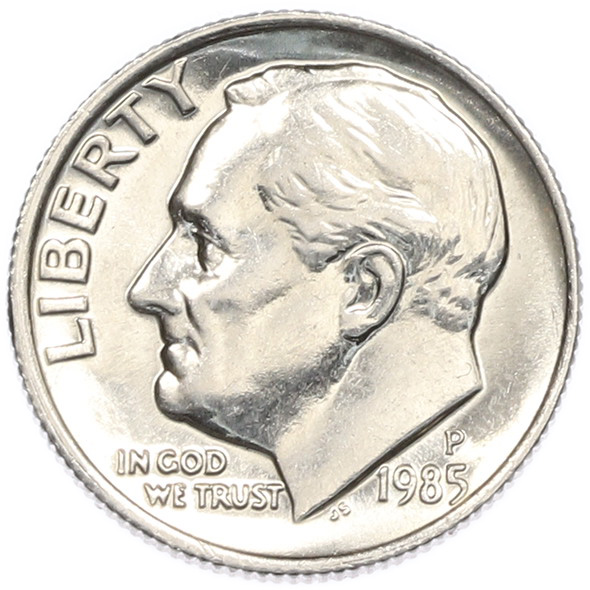1 дайм (10 центов) 1985 года P США — Фото №1