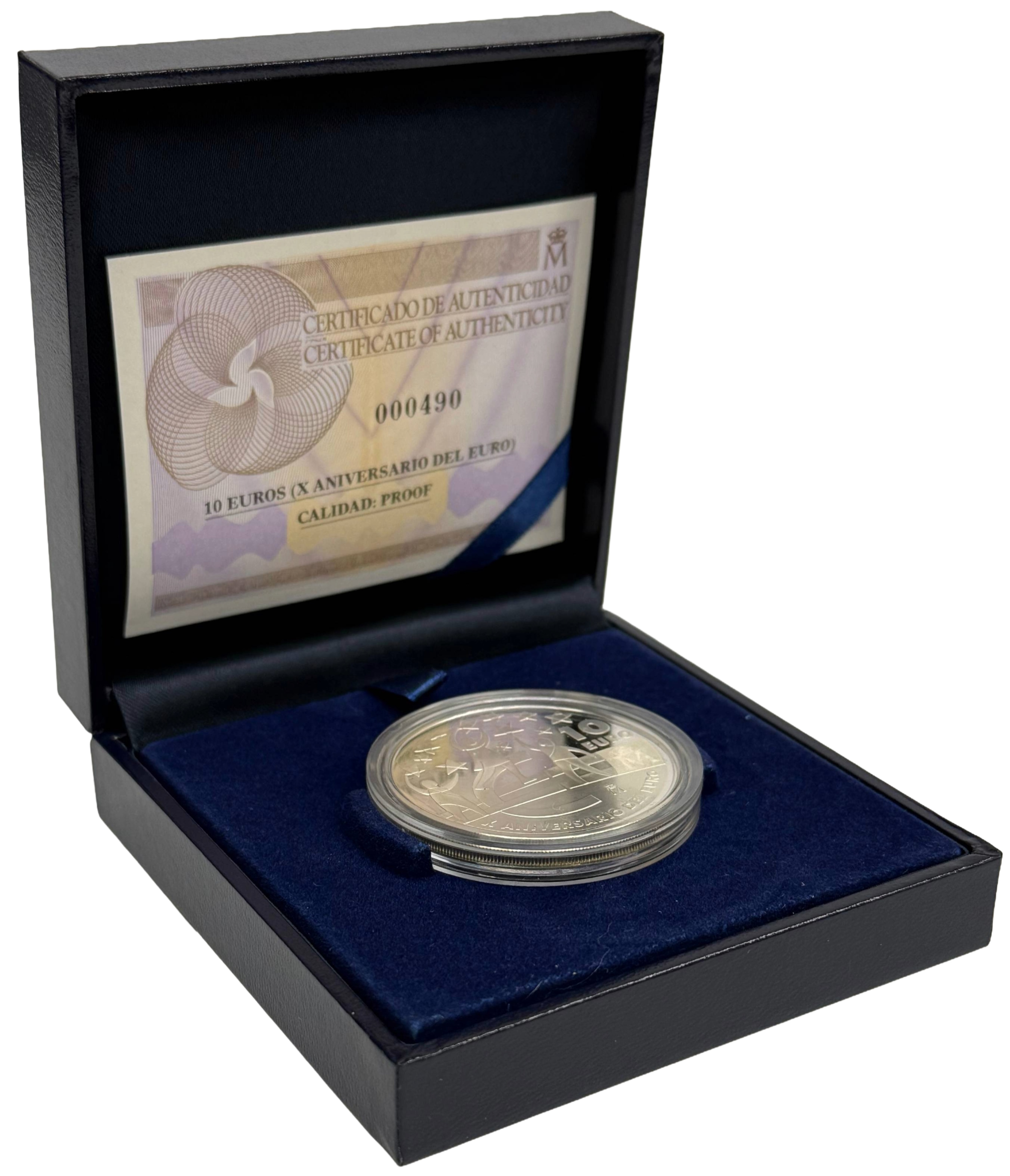 10 евро 2012 года Испания «10 лет Евро» — Фото №3
