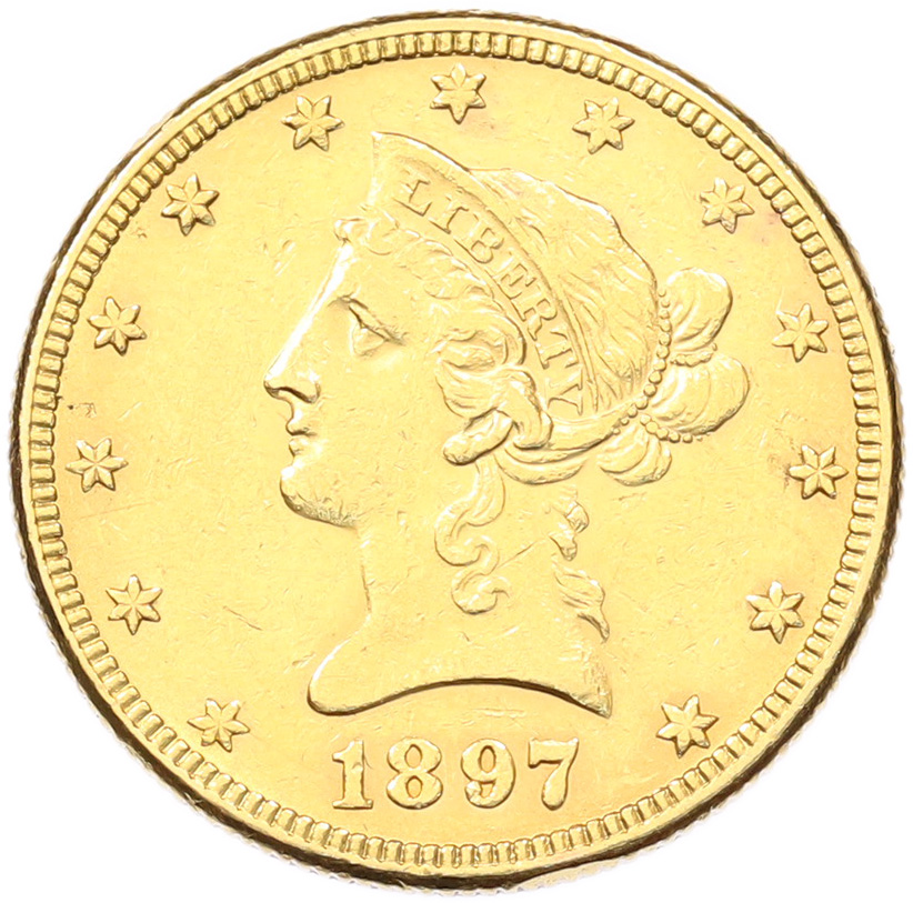 10 долларов 1897 года США — Фото №1