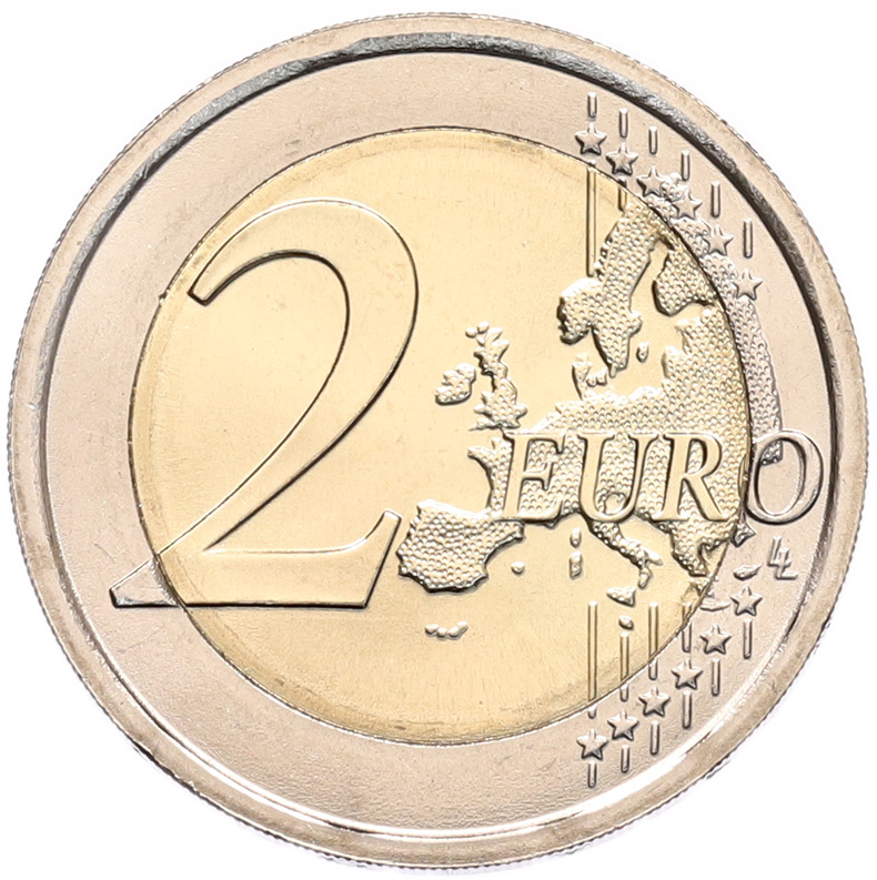 2 евро 2018 года Словения «Всемирный день пчел» — Фото №2