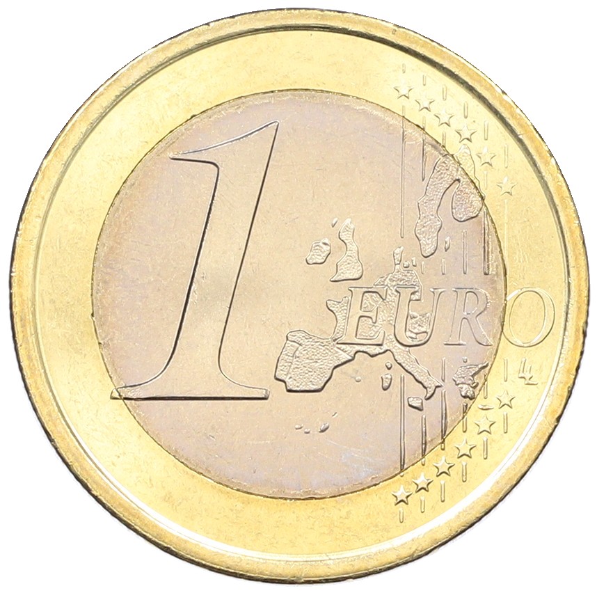 1 евро 2001 года Испания — Фото №2