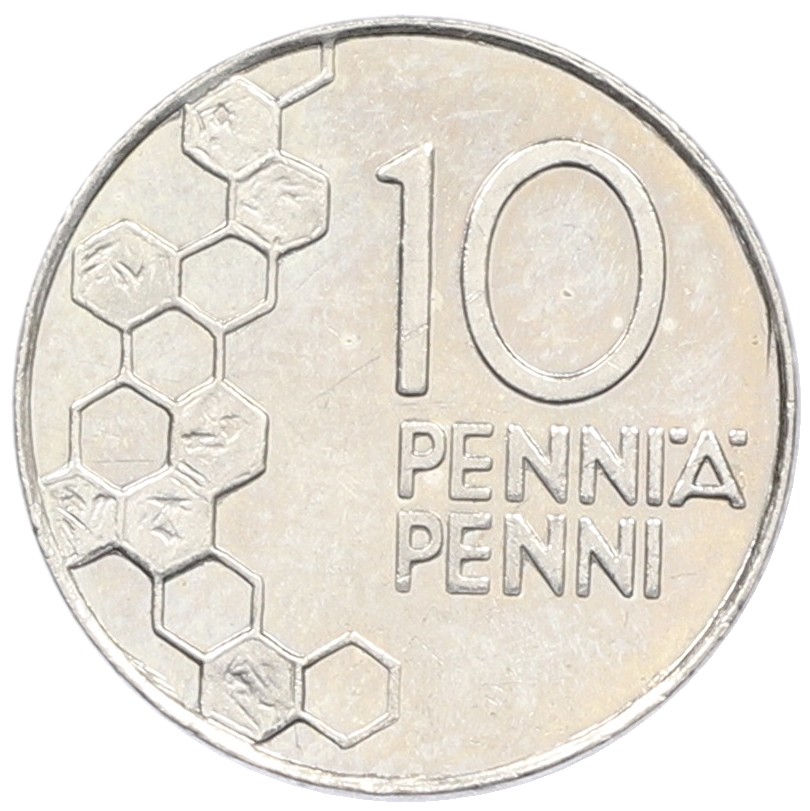 10 пенни 2000 года Финляндия — Фото №2