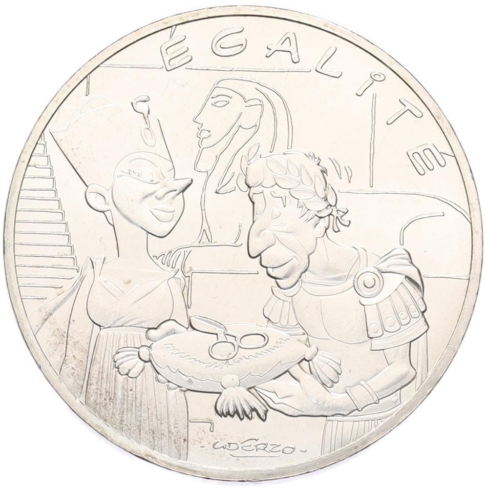 10 евро 2015 года Франция «Астерикс и Обеликс — Астерикс и Клеопатра» — Фото №1
