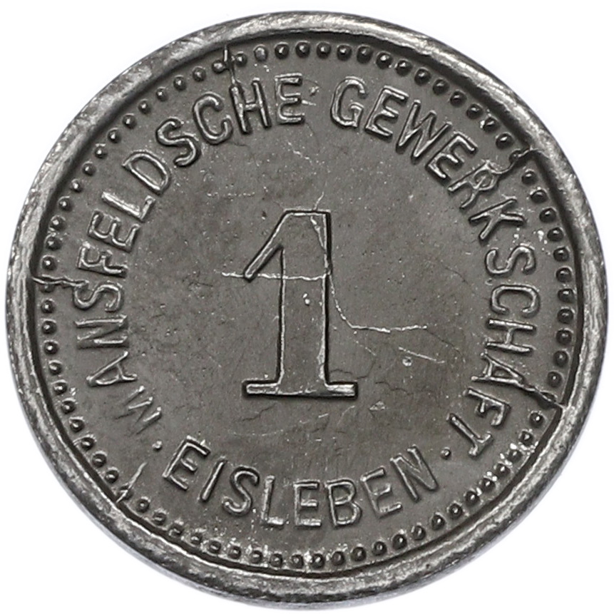 1 пфенниг 1918 года Германия — город Айслебен (Нотгельд) — Фото №2