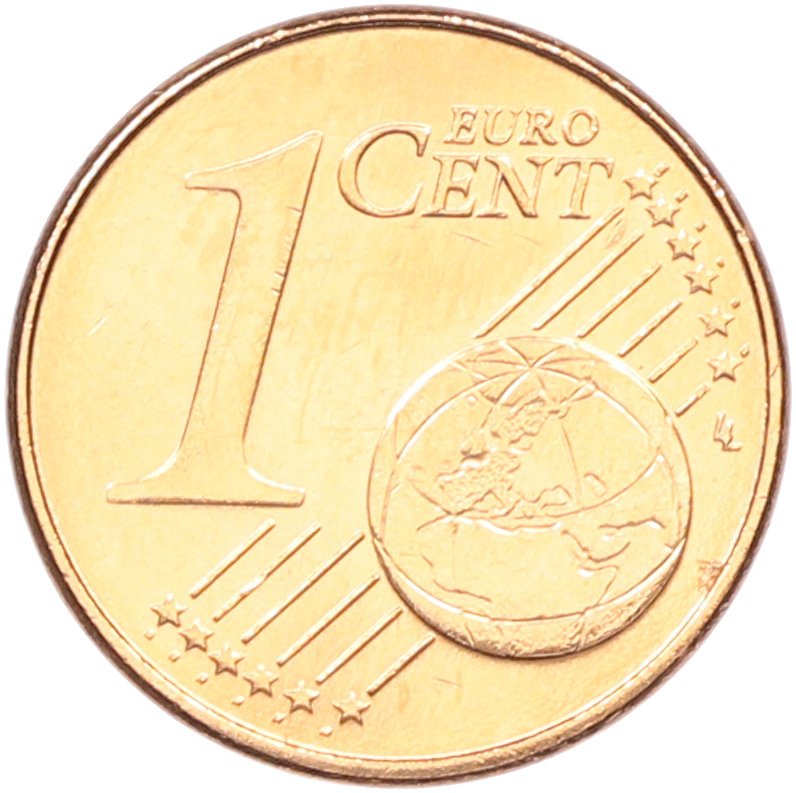 1 евроцент 2002 года Португалия — Фото №2