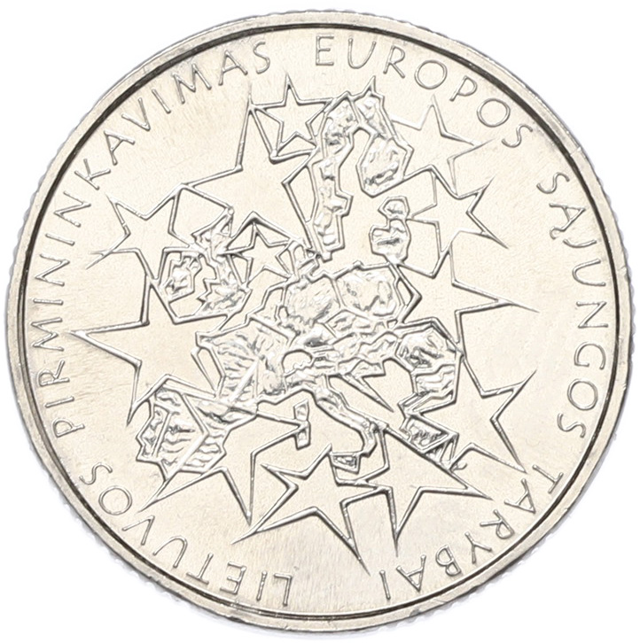 1 лит 2013 года Литва «Председательство Литвы в Совете Евросоюза» — Фото №1