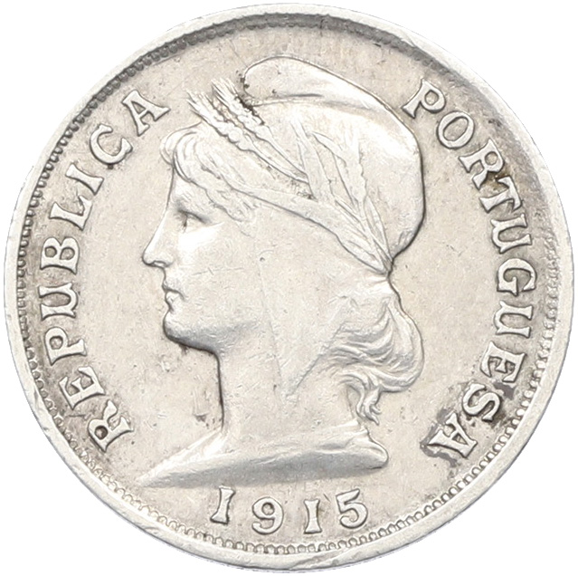 10 сентаво 1915 года Португалия — Фото №1
