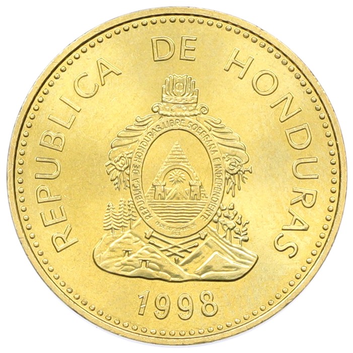 5 сентаво 1998 года Гондурас — Фото №2