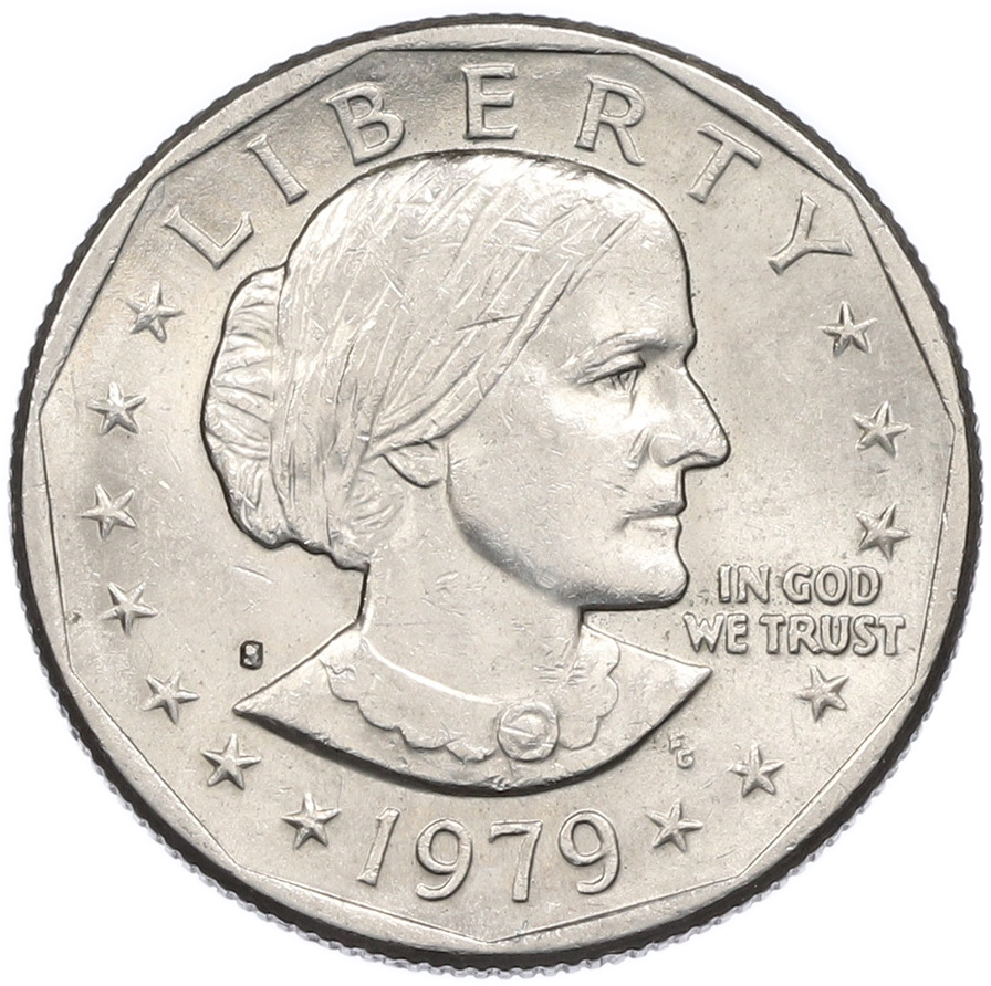 1 доллар 1979 года S США «Сьюзен Энтони» — Фото №1