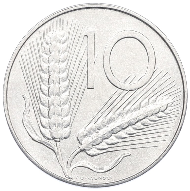 10 лир 1997 года Италия — Фото №2