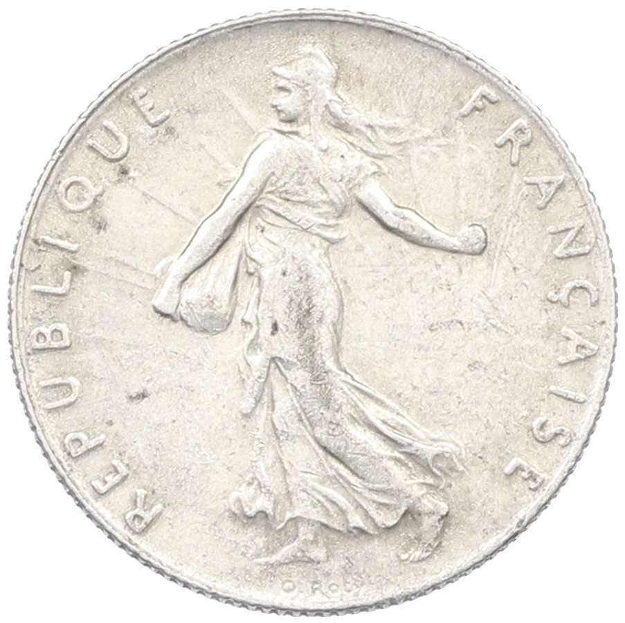 50 сантимов 1917 года Франция — Фото №2
