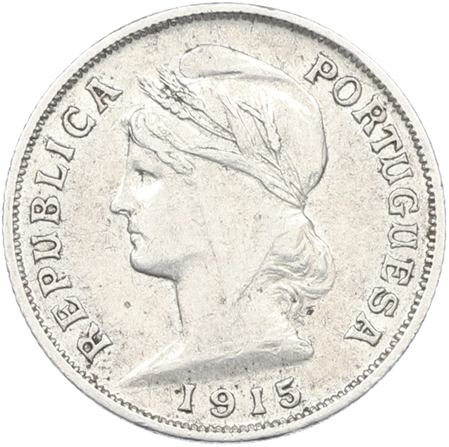 10 сентаво 1915 года Португалия — Фото №1