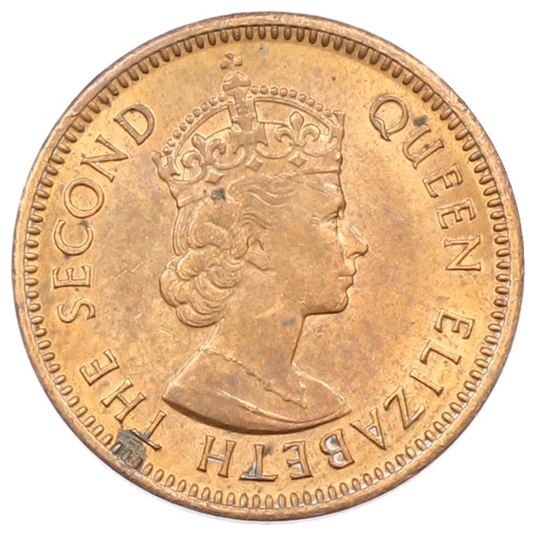 1 цент 1971 года Британский Маврикий — Фото №2