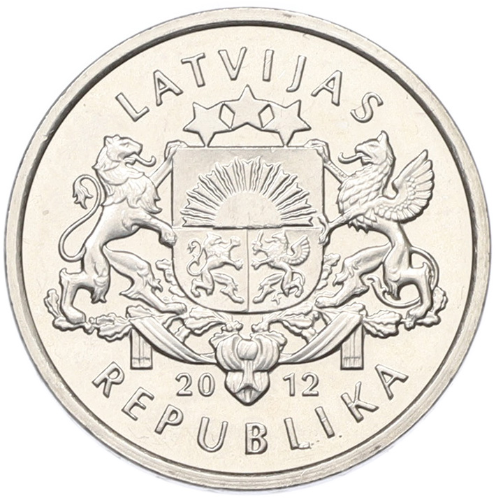 1 лат 2012 года Латвия «Колокольчики» — Фото №2