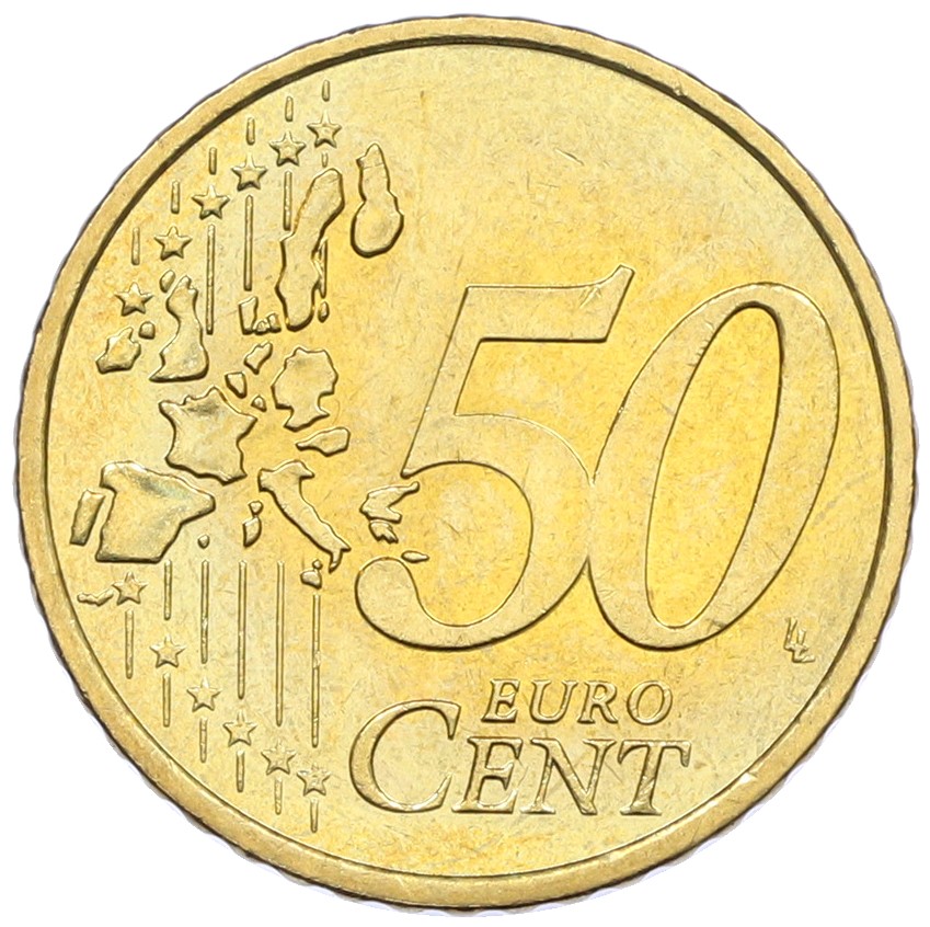50 евроцентов 2001 года Монако — Фото №2