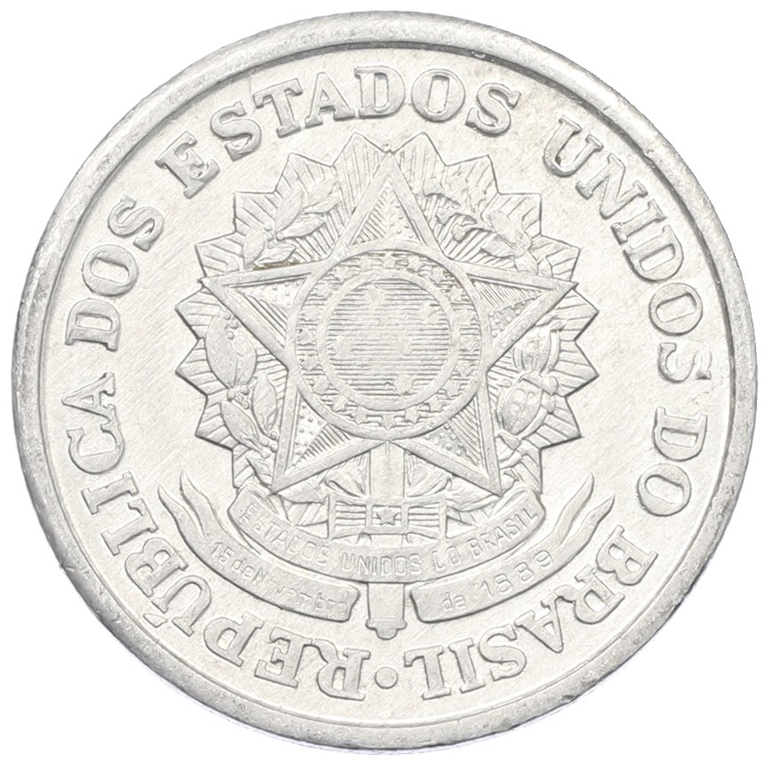 2 крузейро 1961 года Бразилия — Фото №2