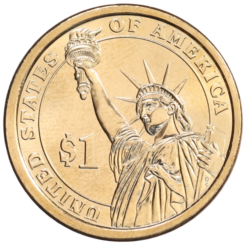 1 доллар 2013 года Р США «26-й президент США Теодор Рузвельт» — Фото №2