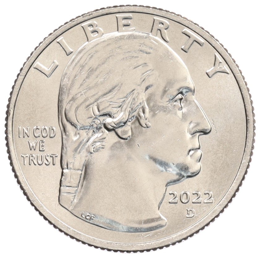 1/4 доллара (25 центов) 2022 года D США «Американские женщины — Нина Отеро-Уоррен» — Фото №2