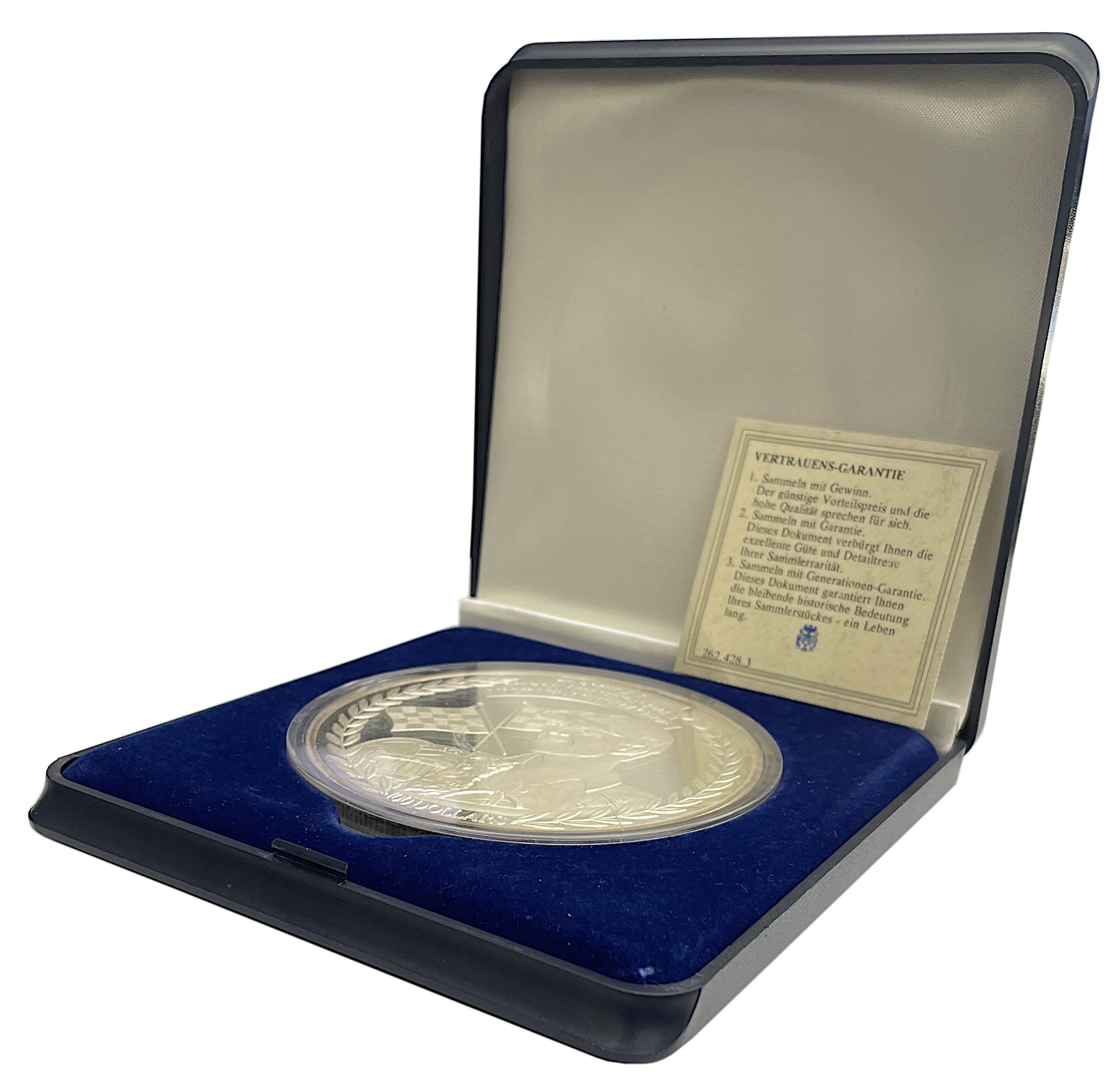 100 долларов 2001 года Либерия «Михаэль Шумахер — Чемпион мира Формулы-1» — Фото №3