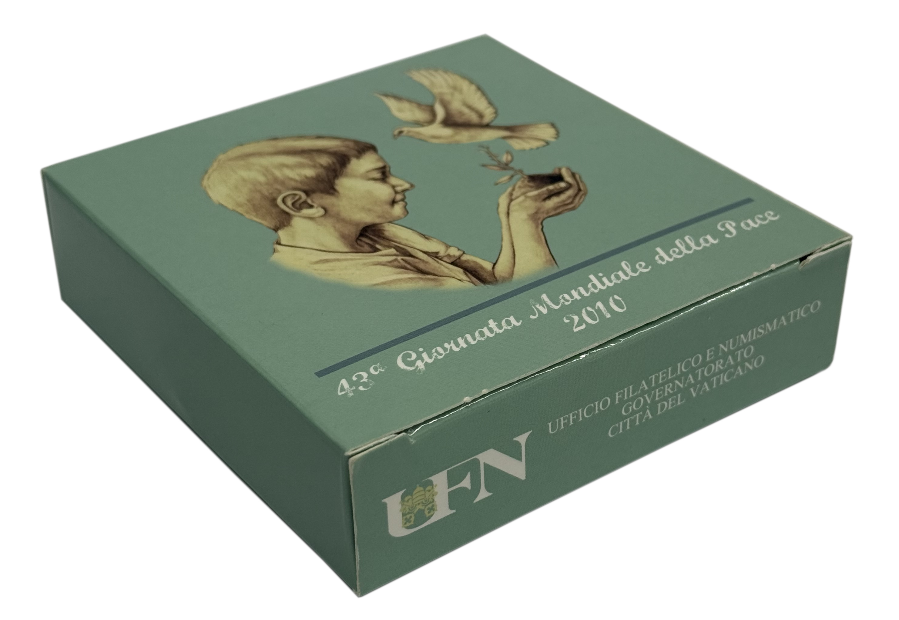 10 евро 2010 года Ватикан «43-й Всемирный день мира» — Фото №4