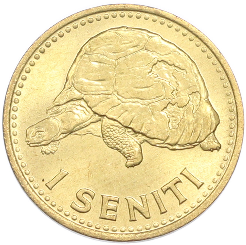 1 сенити 1974 года Тонга — Фото №1