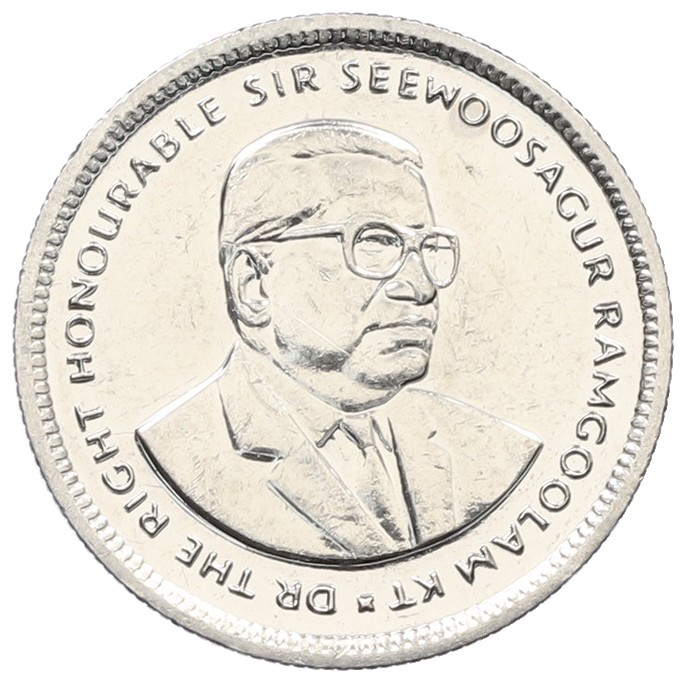 20 центов 2001 года Маврикий — Фото №2