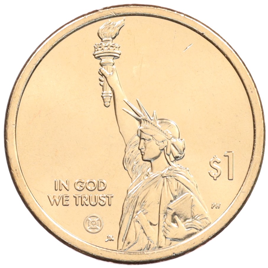 1 доллар 2024 года Р США «Американские инновации — Дефибриллятор постоянного тока» — Фото №2
