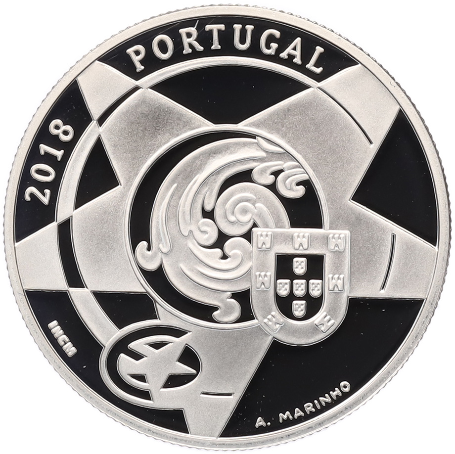 5 евро 2018 года Португалия «Барокко» — Фото №2