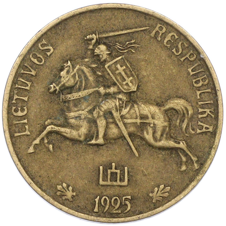 20 центов 1925 года Литва — Фото №2