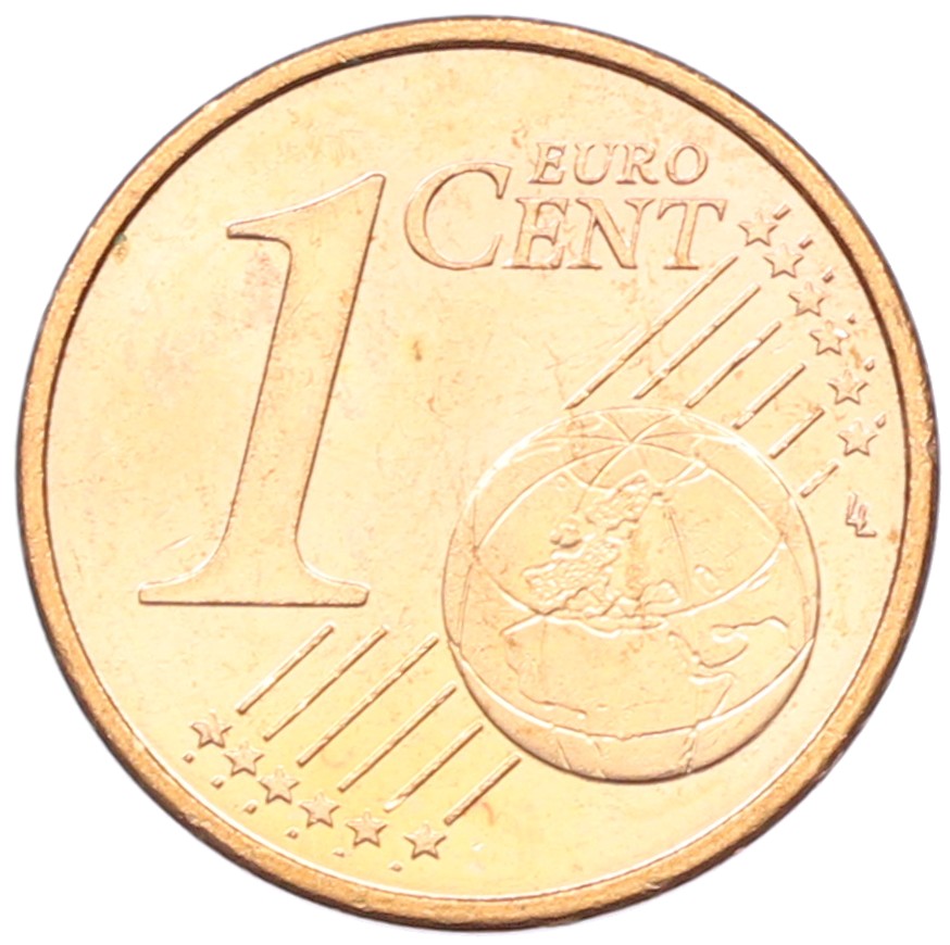 1 евроцент 2001 года Монако — Фото №2