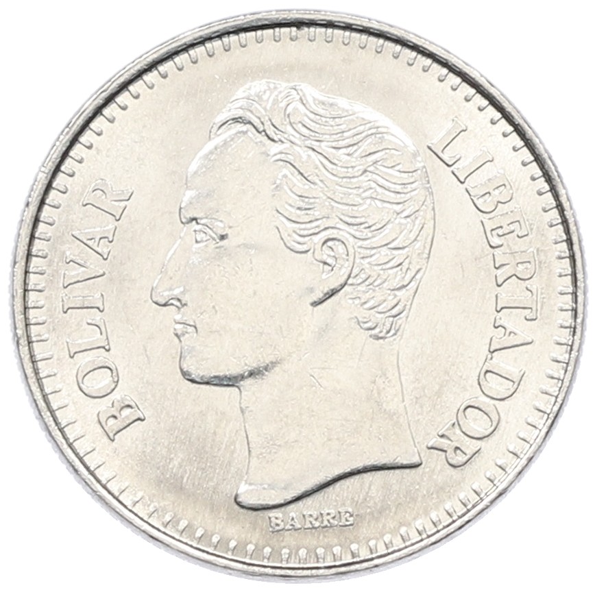 25 сентимо 1990 года Венесуэла — Фото №2