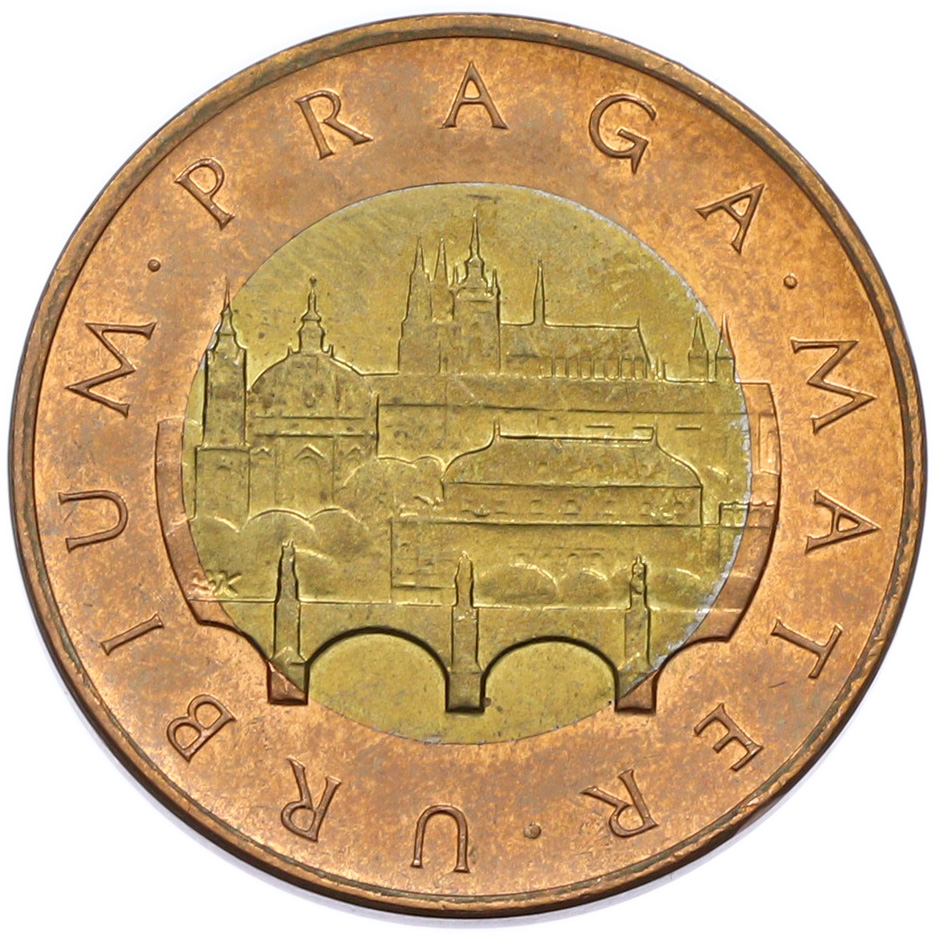 50 крон 1993 года Чехия — Фото №2