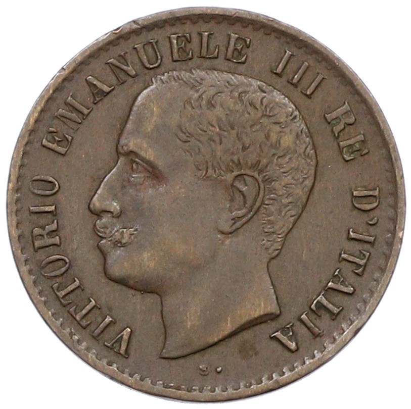 1 чентезимо 1905 года Италия — Фото №2
