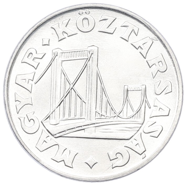 50 филлеров 1990 года Венгрия — Фото №2