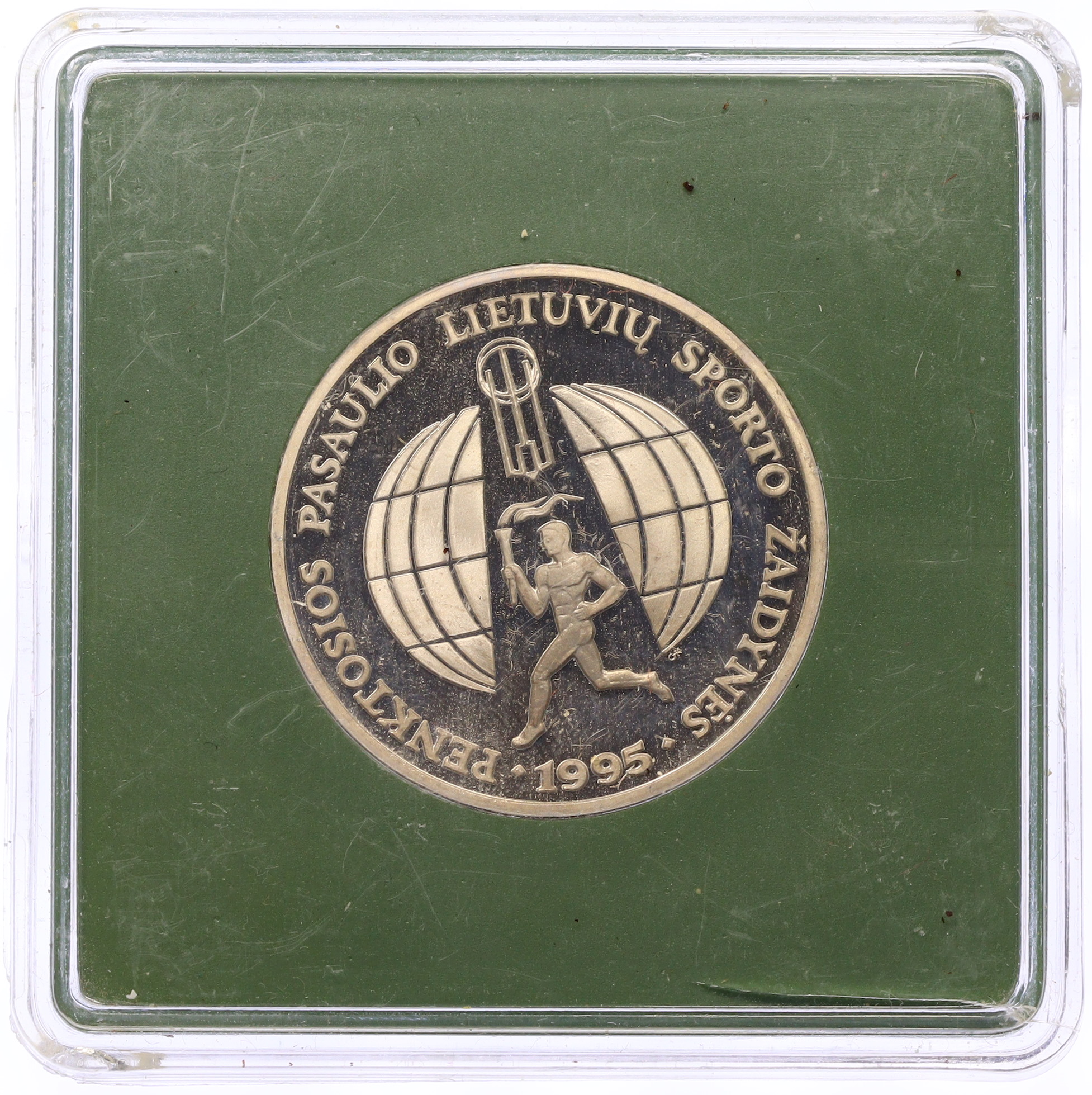 10 лит 1995 года Литва «5-е всемирные спортивные игры литовцев» — Фото №3