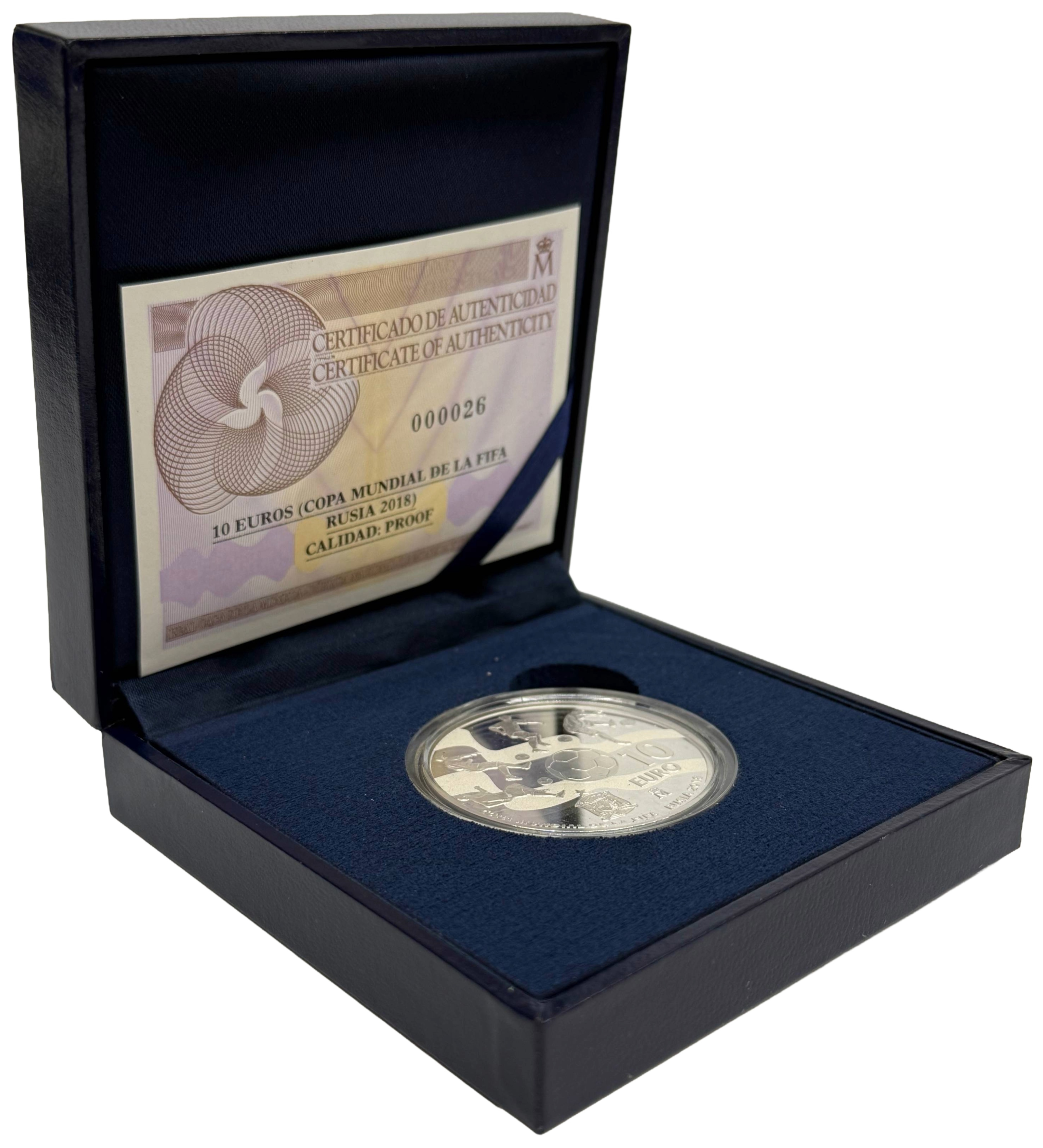 10 евро 2017 года Испания «Чемпионат мира по футболу 2018, Россия» — Фото №3