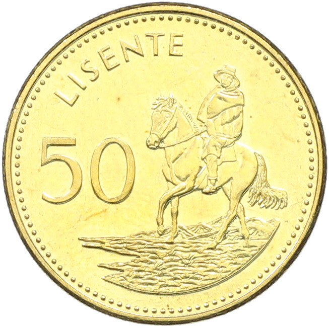 50 лисенте 2018 года Лесото — Фото №1