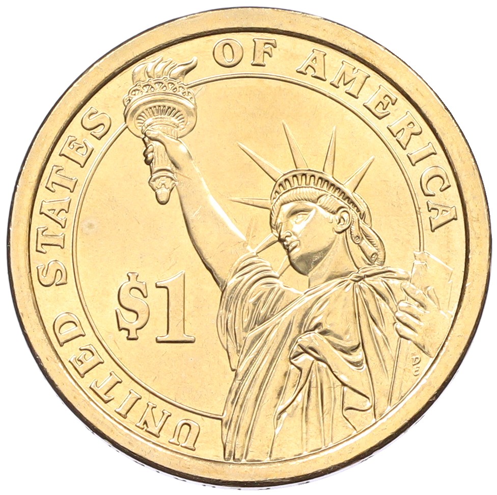 1 доллар 2013 года (D) США «26-й президент США Теодор Рузвельт» — Фото №2