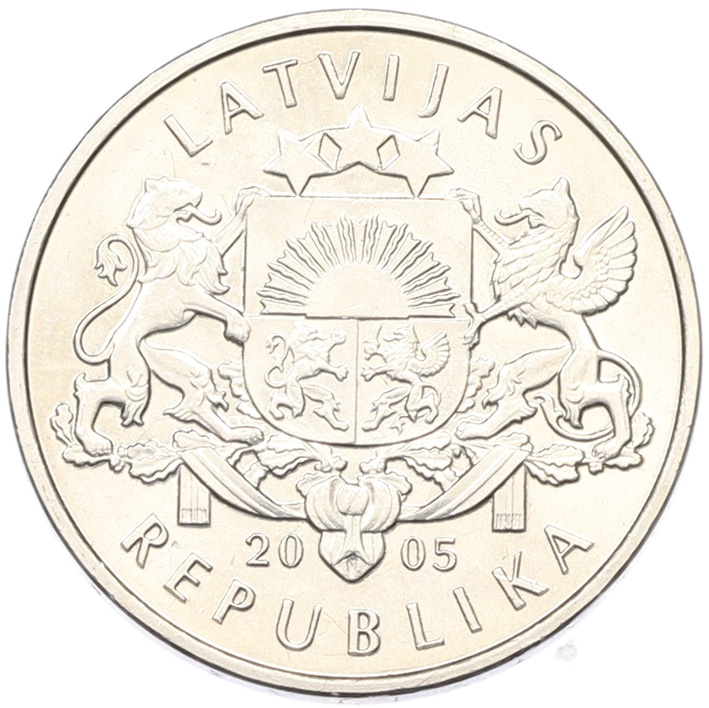 1 лат 2005 года Латвия «Крендель» — Фото №2