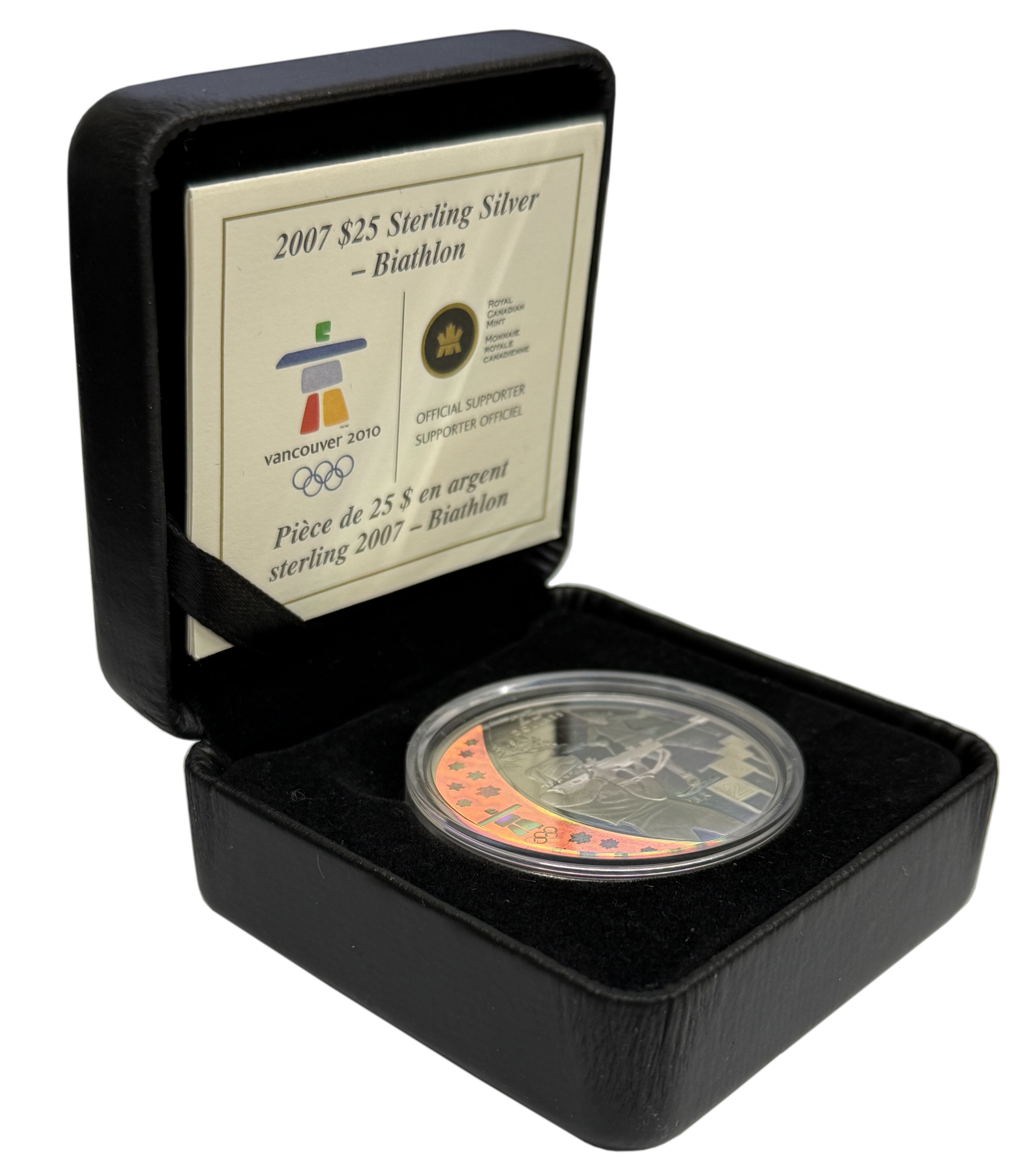 25 долларов 2007 года Канада «XXI зимние Олимпийские Игры 2010 в Ванкувере — Биатлон» — Фото №3