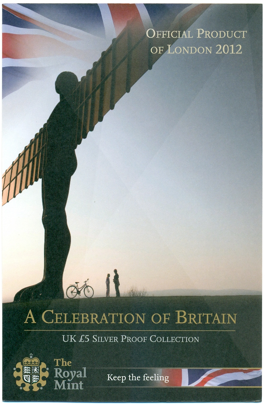 5 фунтов 2009 года Великобритания «XXX летние Олимпийские Игры — Празднование в Британии (Ангел Севера)» — Фото №4