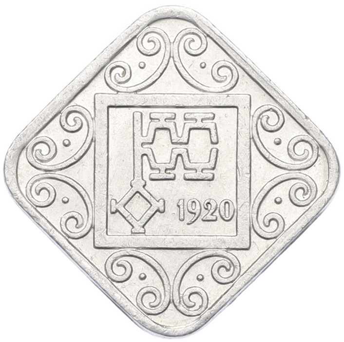 5 пфеннигов 1920 года Германия — город Зост (Нотгельд) — Фото №1
