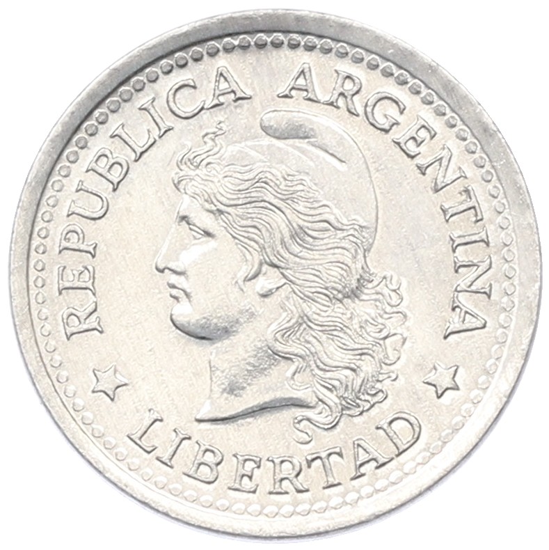 1 сентаво 1971 года Аргентина — Фото №2