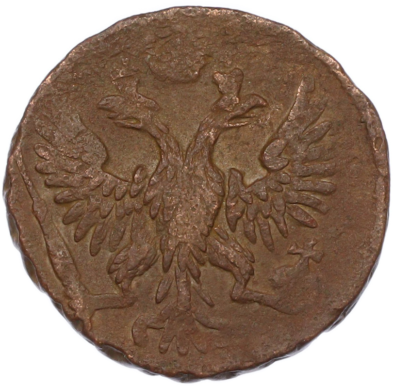 Денга 1749 года Российская Империя (Елизавета Петровна) — Фото №2