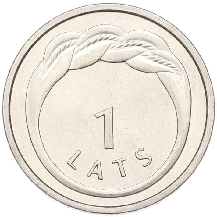 1 лат 2009 года Латвия «Кольцо Намейса» — Фото №1