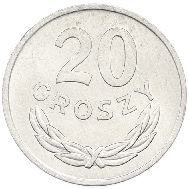 20 грошей 1980 года Польша — Фото №2