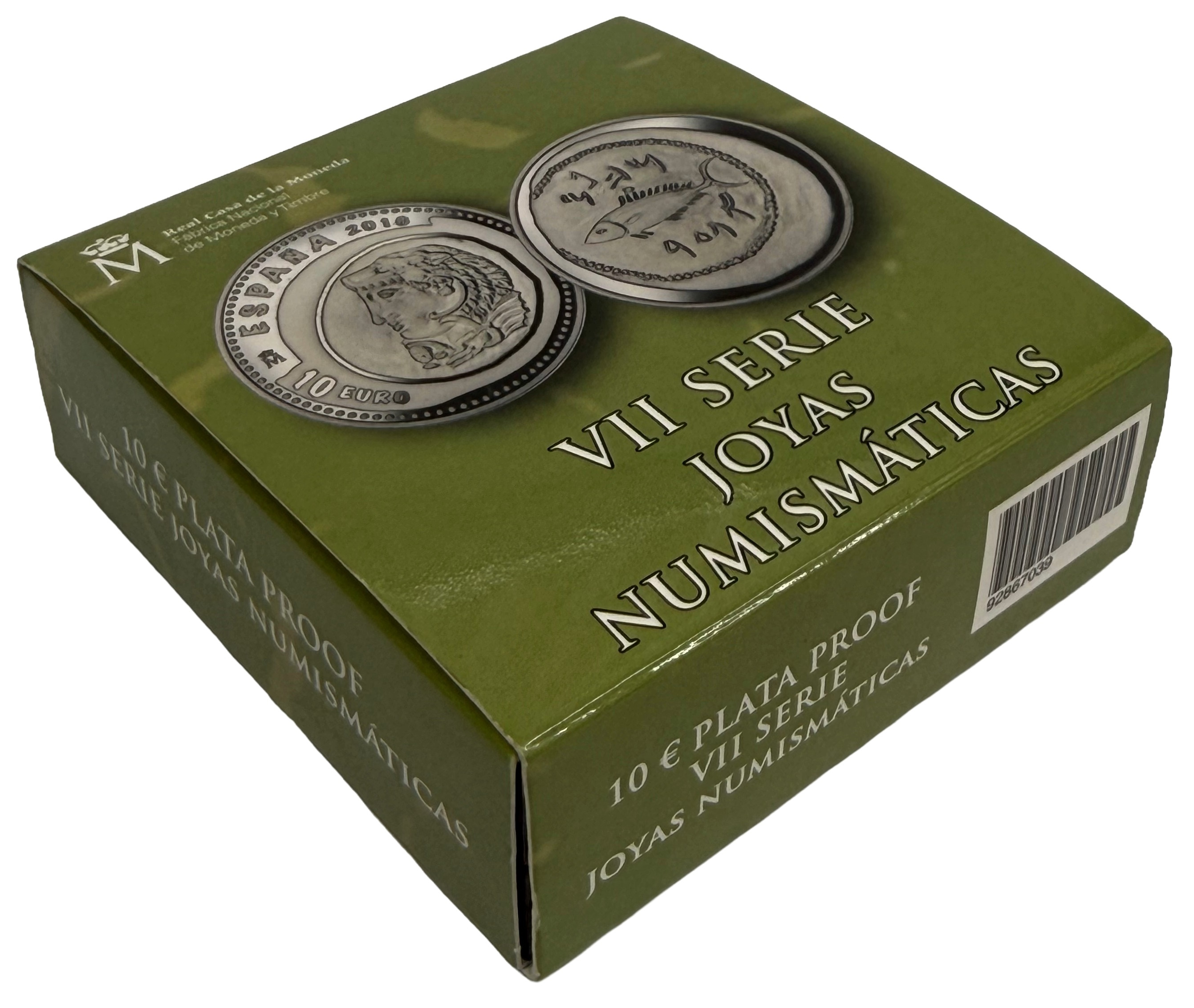 10 евро 2016 года Испания «Нумизматические украшения — Драхма из Гадира» — Фото №4