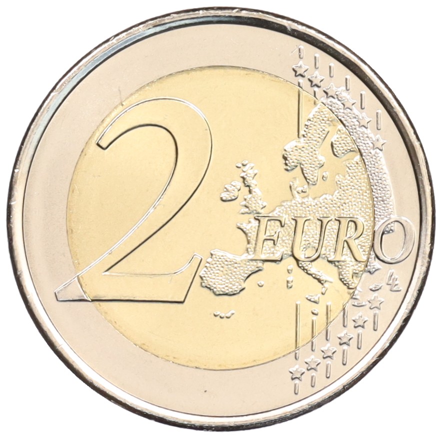 2 евро 2025 года Португалия «Международное скаутское и молодежное движение» — Фото №2