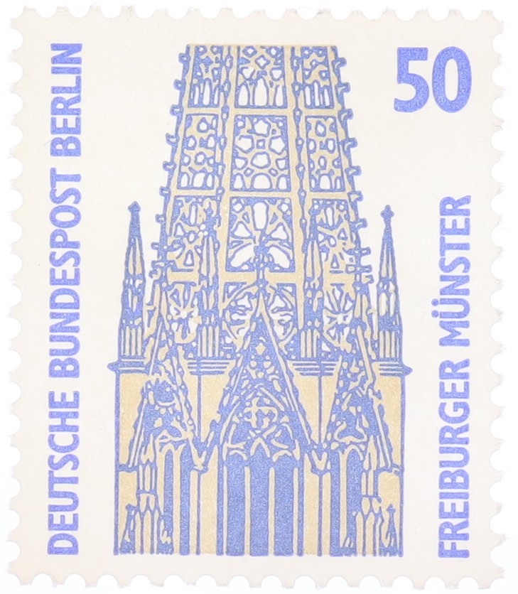 Почтовая марка 50 пфеннигов 1987 года Западный Берлин — Фото №1