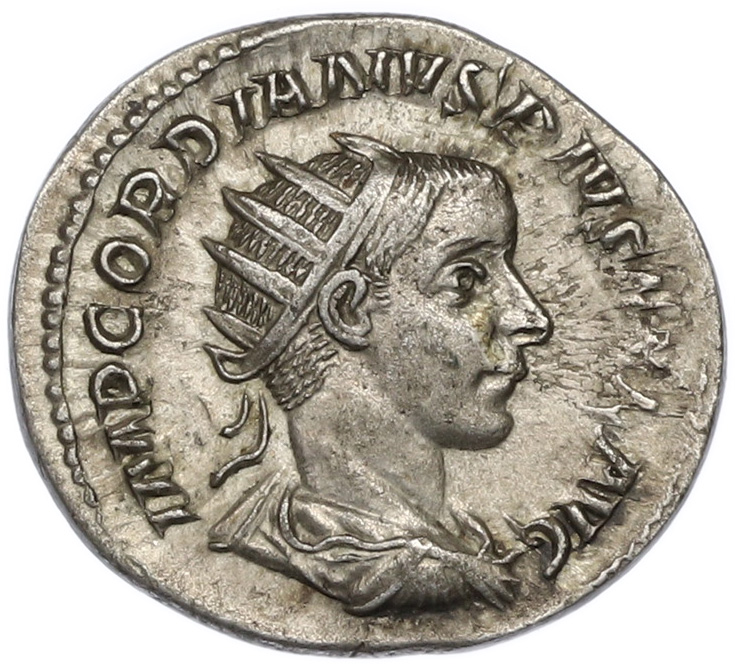 Антониниан 238-244 года Римская Империя — Гордиан III — Фото №1